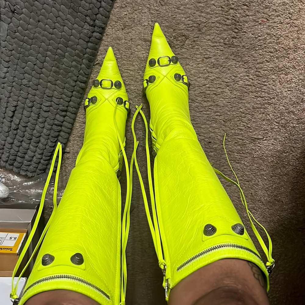 Balenciaga boots Cagole 99mm